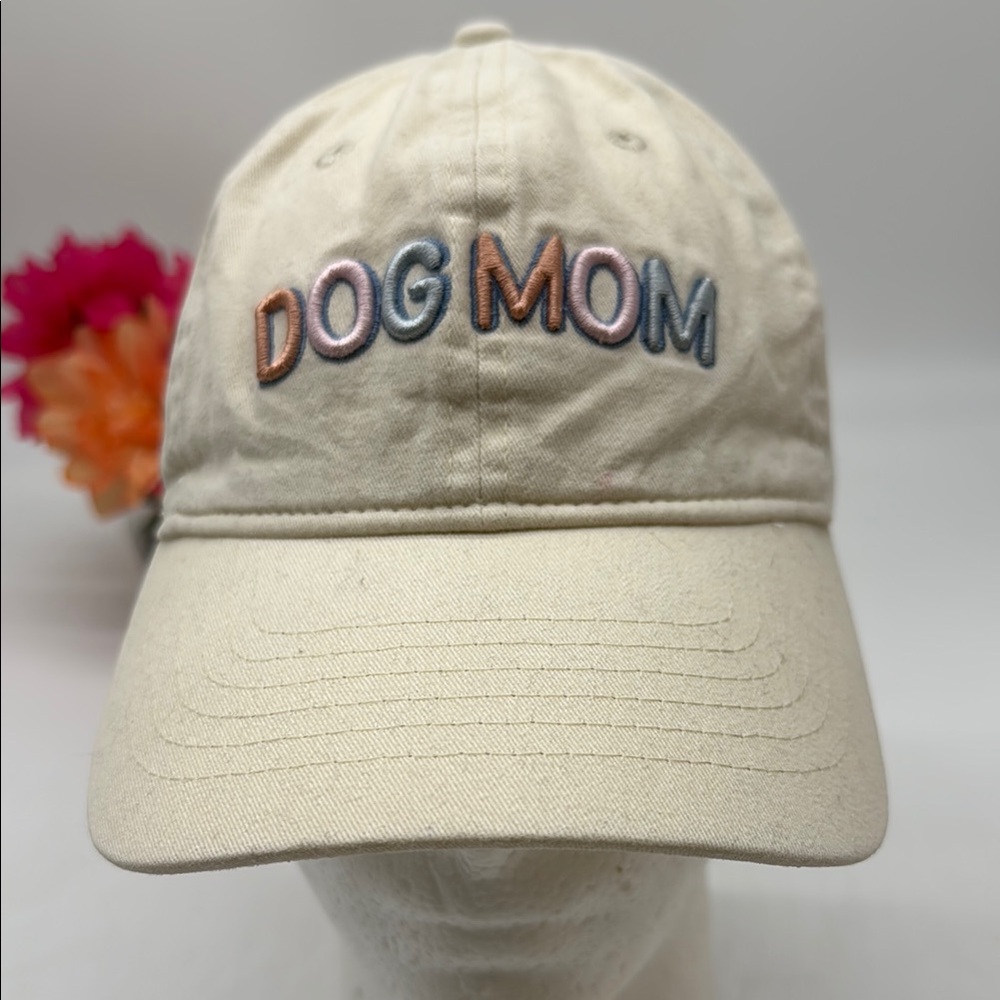 Dog Mom Embroidered Cap HT8907
